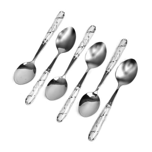 Набор столовых ложек Stenson SS Marble R89866 6 шт. (14332677)