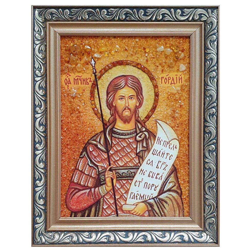 Икона Святой мученик Гордий янтарная 40х60 см (М0113-40х60)