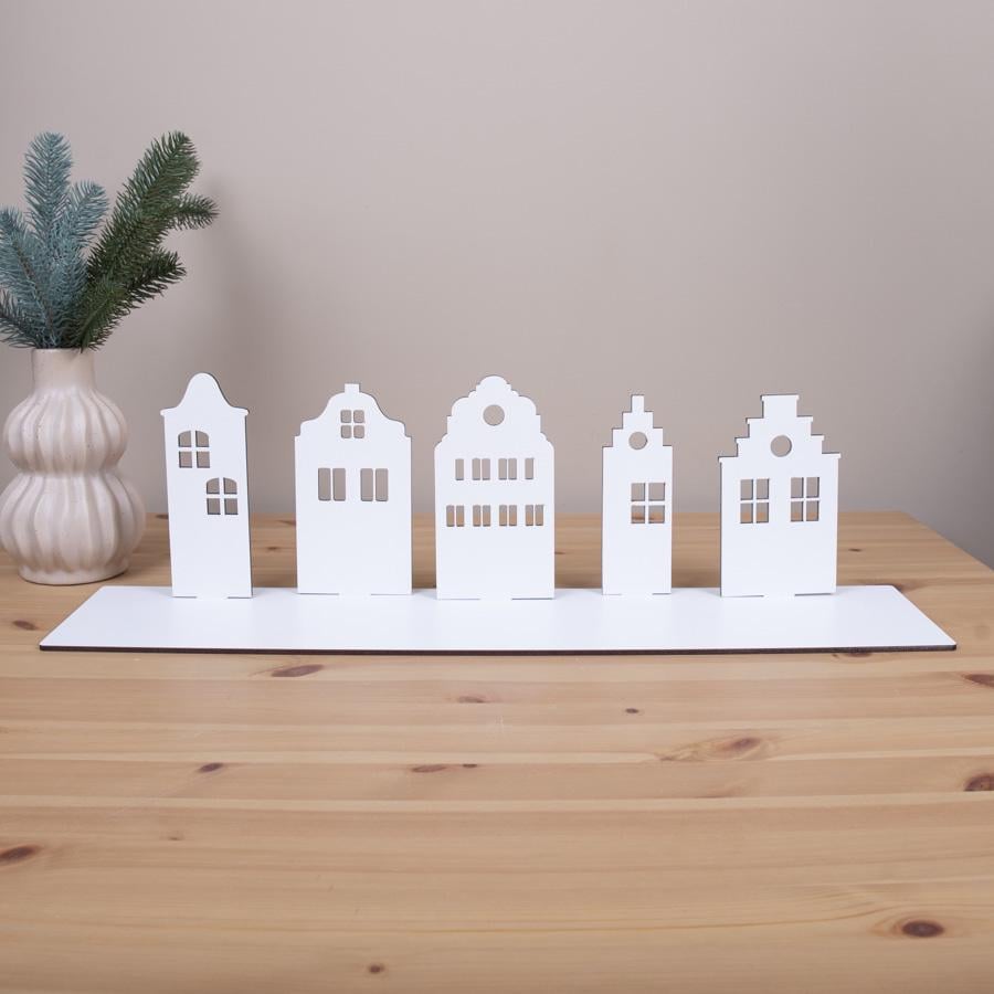 Основа под композицию 5 домиков №1 (7406-1)