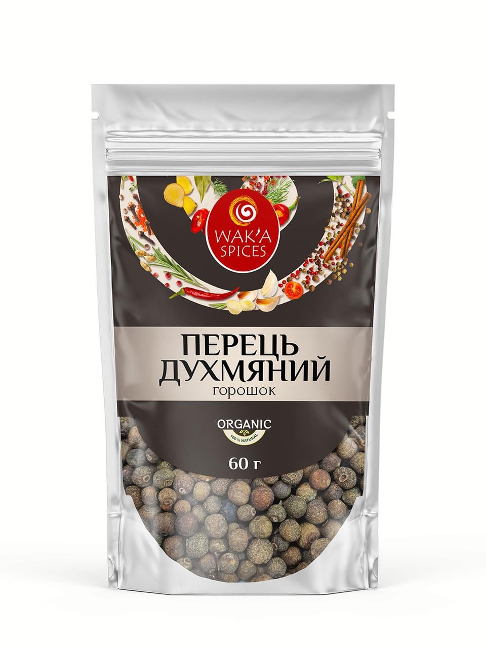 Перец душистый горошек WAK`A 60 г (2250575842) Перец душистый горошек WAK`A 60 г (2250575842)