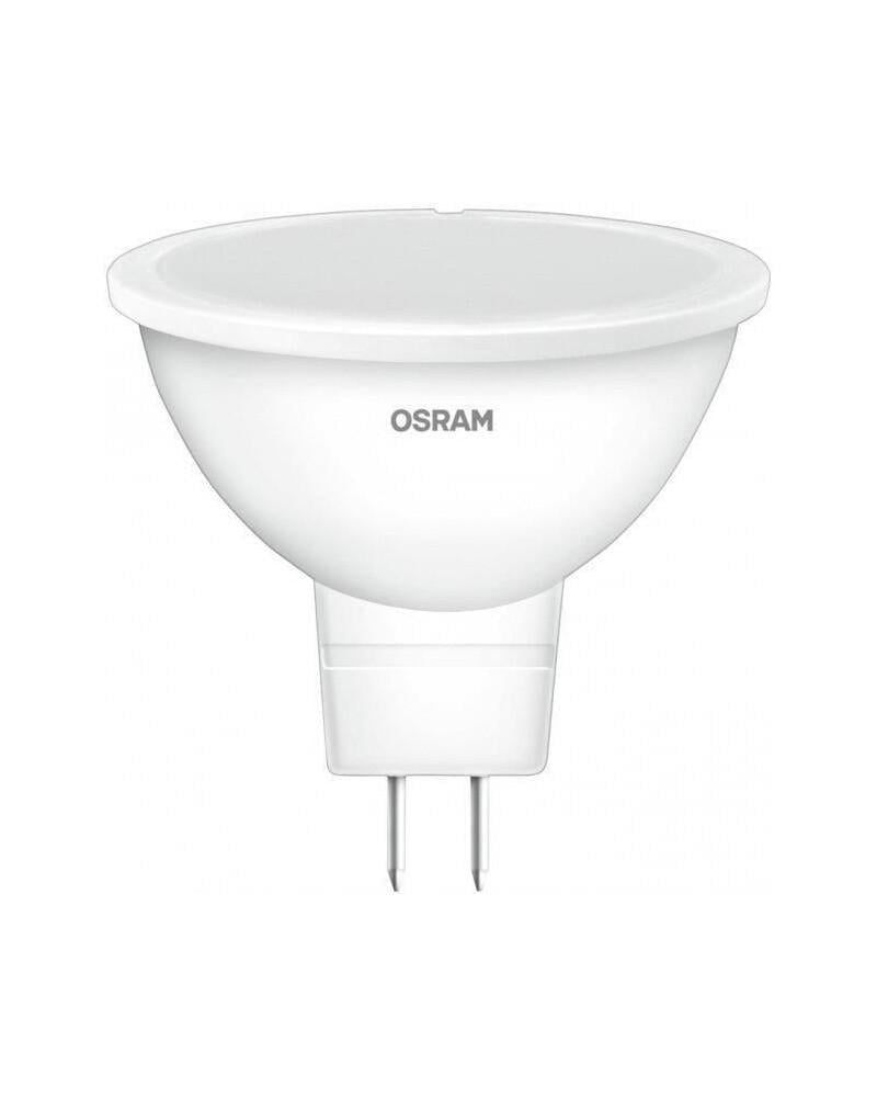 Лампа светодиодная Osram 4058075689206 LED MR16 GU5,3 1x6W 3000K 480Lm IP20 (36486443)