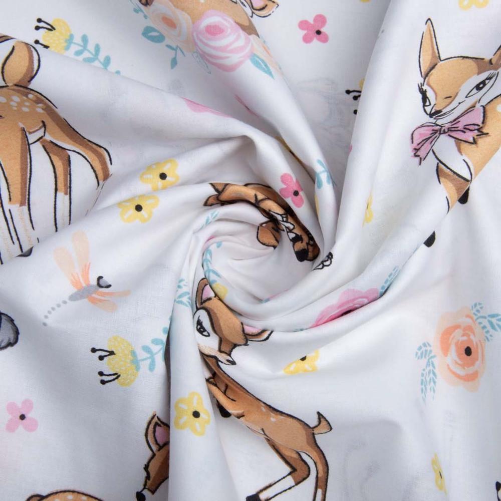 Тканина бязь ранфорс для постільної білизни 12670 Бембі біл. 2,4 м (2307106829)