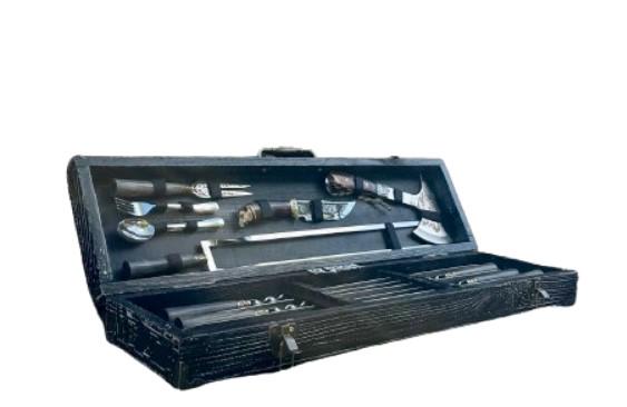 Набор шампуров Lux-Premium №5 ручной работы (19306410)