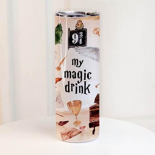 Термос Presentville с принтом My magic drink 650 мл (TER_24A074)