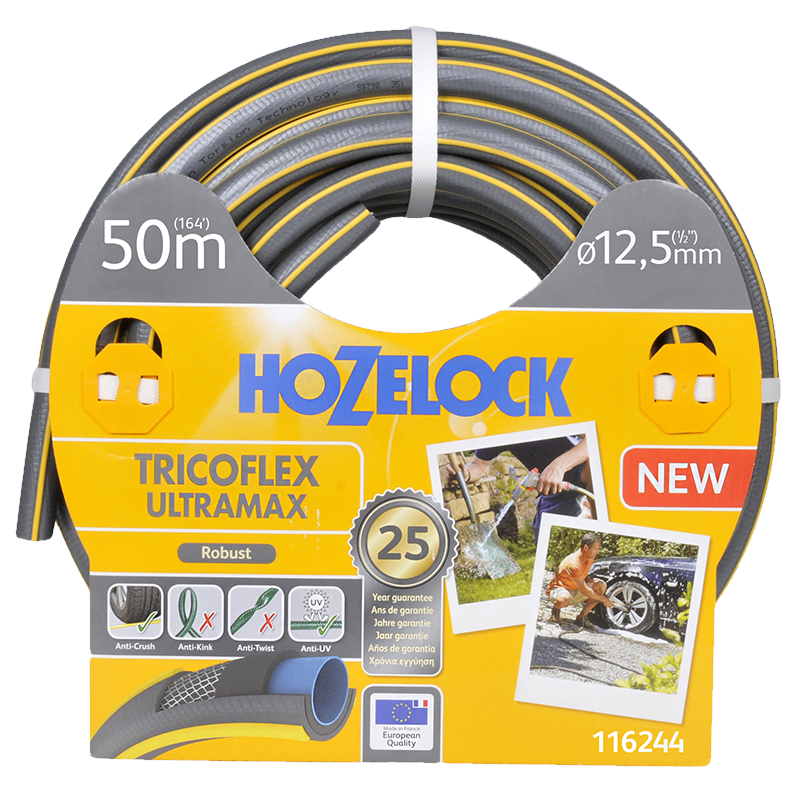 Шланг для полива Hozelock Tricoflex Ultraмax 1/2" 50 м (KMDR-12060)