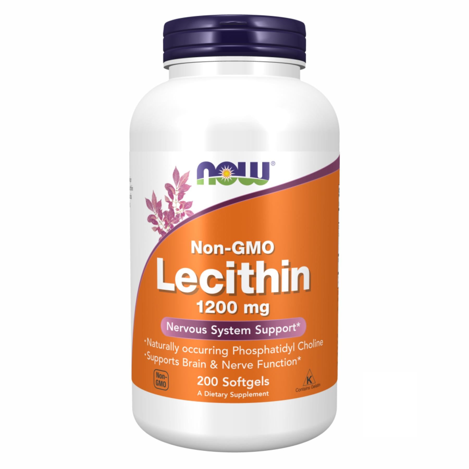 Натуральная добавка Lecithin 1200 mg 200 sgels (2022-10-0073)