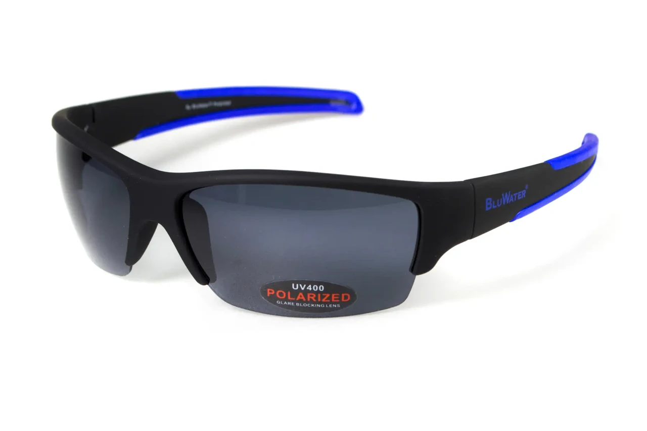 Окуляри поляризаційні BluWater Daytona-2 Polarized Чорно-синій (4ДЕЙТ2-Г20П)