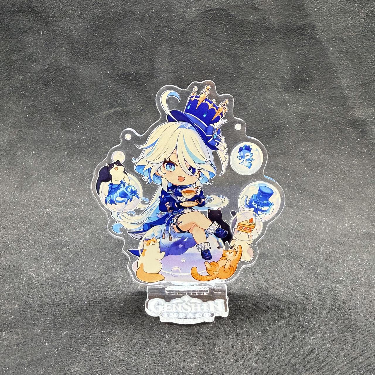 Фигурка коллекционная акриловая Genshin Impact Chibi Фурина 3 10 см (2535276777)