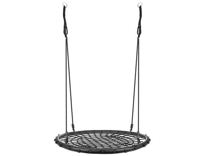 Кресло-качели гнездо MALATEC HB9966 подвесное плетеное садовое 100 см Черный (9966) - фото 11 Кресло-качели гнездо MALATEC HB9966 подвесное плетеное садовое 100 см Черный (9966) - фото 11