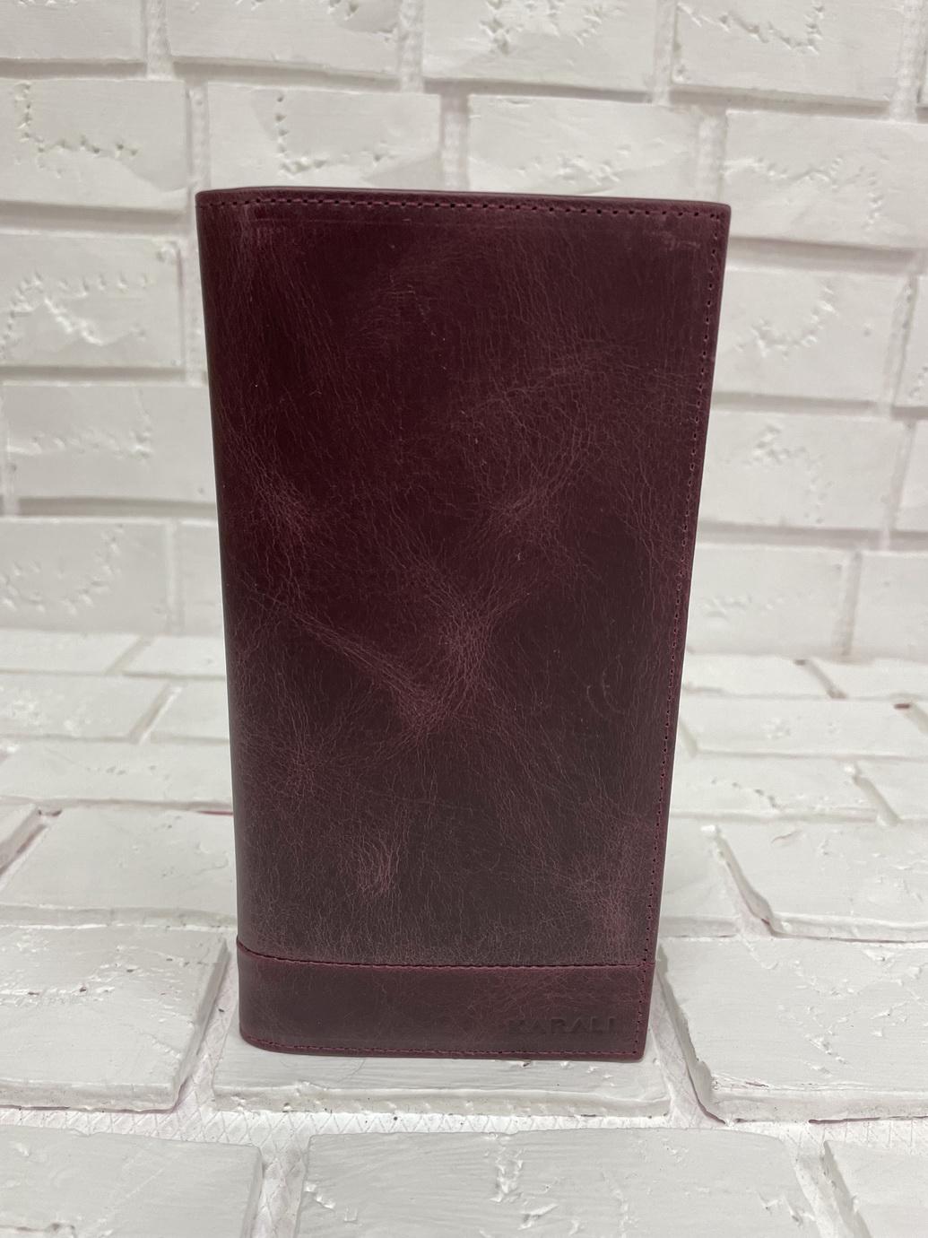 Гаманець жіночий Karali C243-6x21 Бордовий