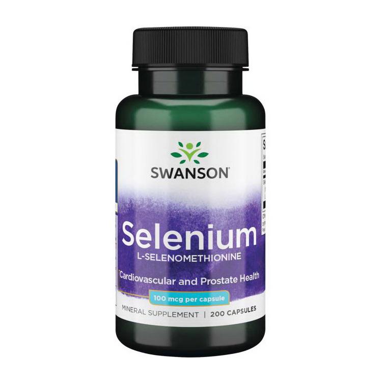 Селен Swanson Selenium 100 мкг 200 капс.