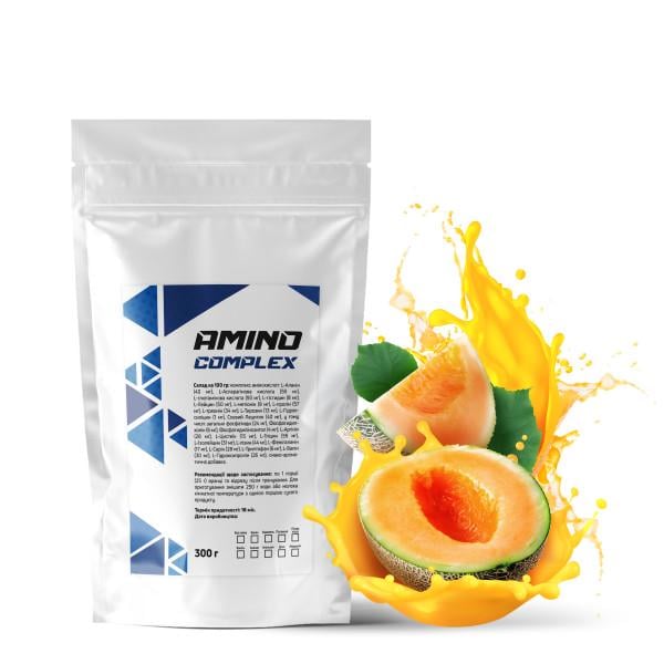 Аминокомплекс Amino Complex Дыня 90% белка на 12 порций 300 г (21-125-am-300)