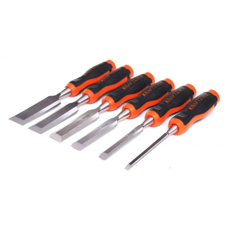 Набір столярних стамесок Kraft&Dele KD11772 6 шт. у кейсі (KD11772)