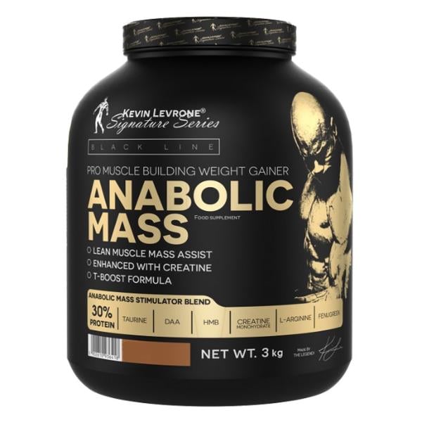 Гейнер Kevin Levrone Anabolic Mass 3000 г 25 порцій Caramel (000026771)