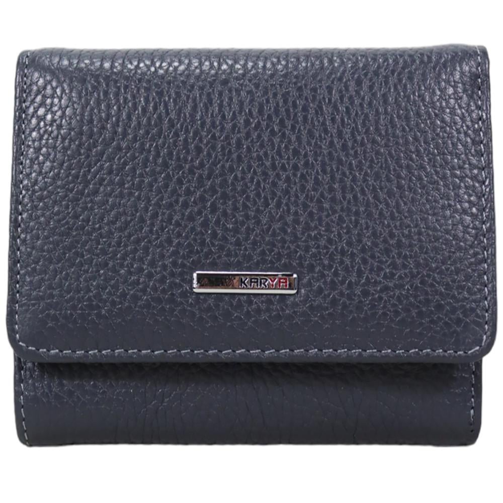Кошелек женский из натуральной кожи Karya 2021-081 Темно-серый (2780297563) Кошелек женский из натуральной кожи Karya 2021-081 Темно-серый (2780297563)