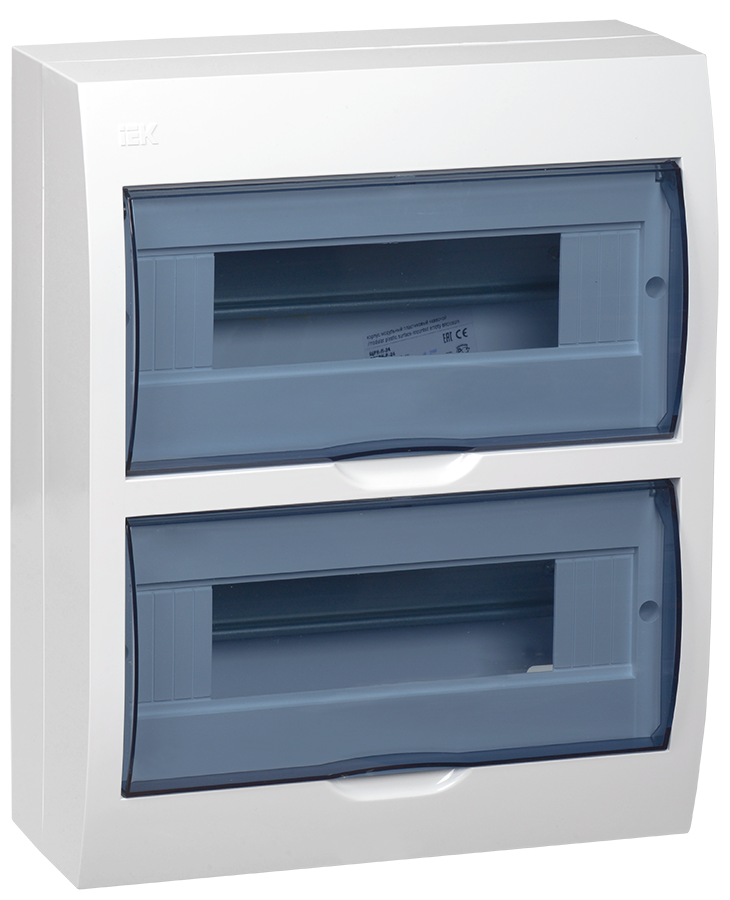 Щит распределительный УЭК ЩРН-П 24 модуля пластик 327х270х102 мм Прозрачный (MKP12-N-24-40-10-U) Щит распределительный УЭК ЩРН-П 24 модуля пластик 327х270х102 мм Прозрачный (MKP12-N-24-40-10-U)