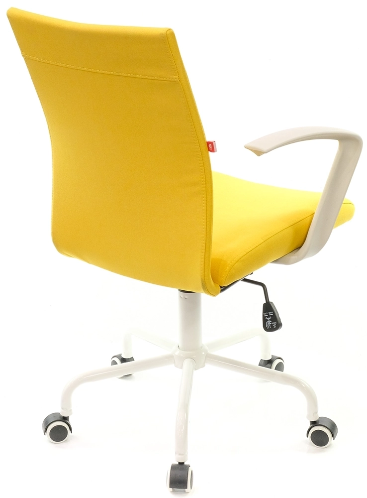 Кресло компьютерное для персонала тканевое АКЛАС Арси WT TILT Желтый (00012475) - фото 5