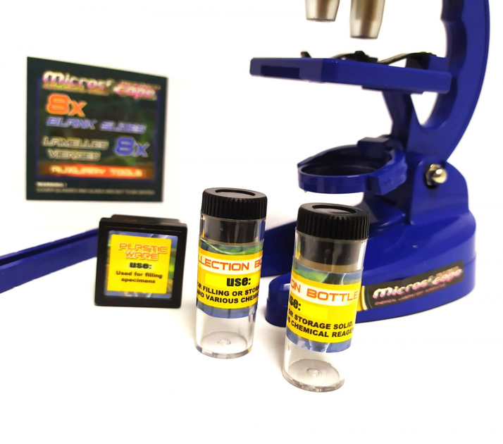 Микроскоп для детей С 2107 с аксессуарами в коробке (5615) - фото 2 Микроскоп для детей С 2107 с аксессуарами в коробке (5615) - фото 2