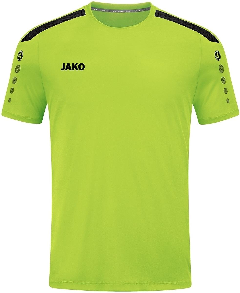 Футболка Jako POWER S/S 4223-210 S Салатовый/Черный