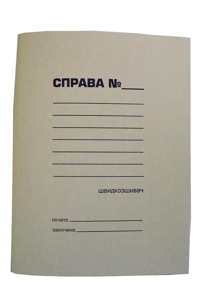 Папка-швидкозшивач Buromax BM.3334 СПРАВА А4 картон 0,35 мм (4823078910417)