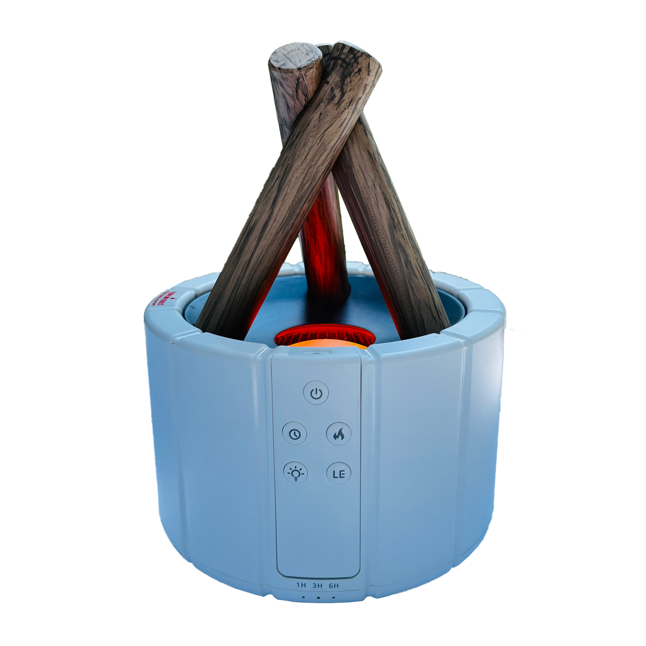 Зволожувач повітря Bonfire з ефектом полум’я USB Type-C таймер пульт ароматичні олії 280 мл (2150511637)