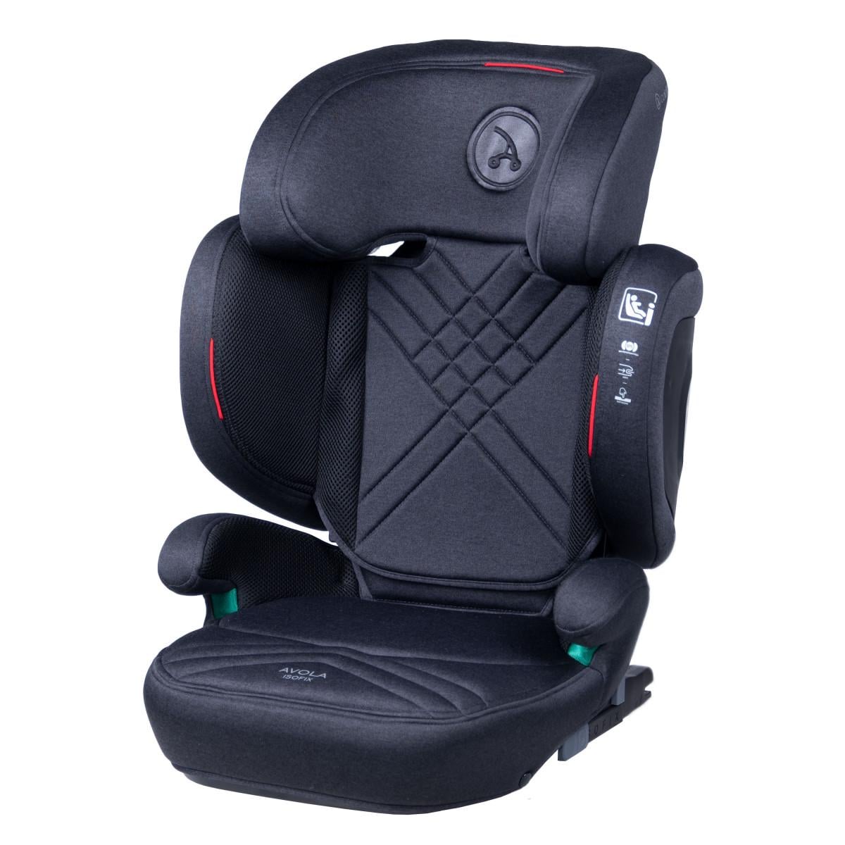 Автокресло Coletto Avola группа 2-3 15-36 кг с системой Isofix Черный (9024-CAI-13)