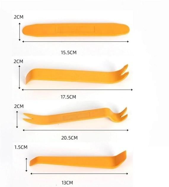 Съемники автомобильные CarB для снятия пистонов обшивки салона автомобиля (HP050611) - фото 2
