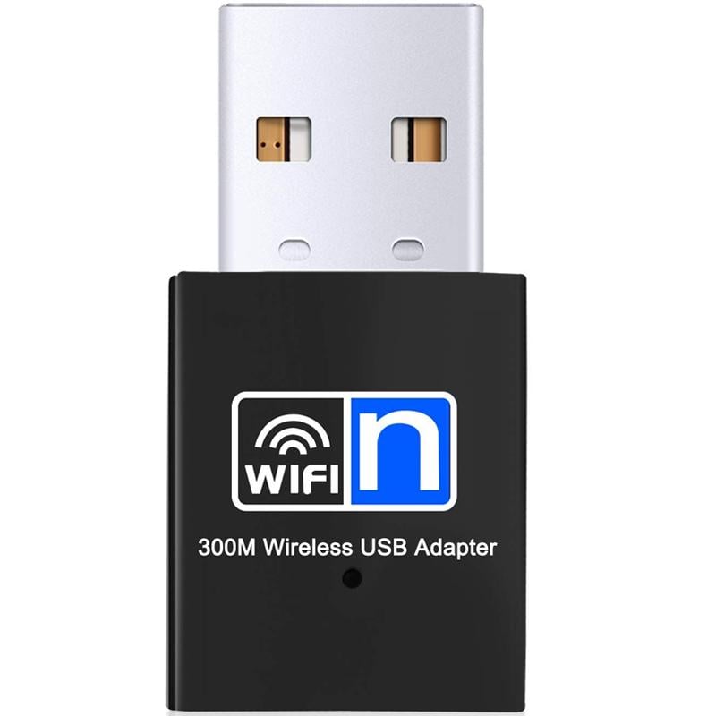Внешний Wi-Fi адаптер 4Sport N300 2.4GHz Black (WAZ-RTL8192-B)