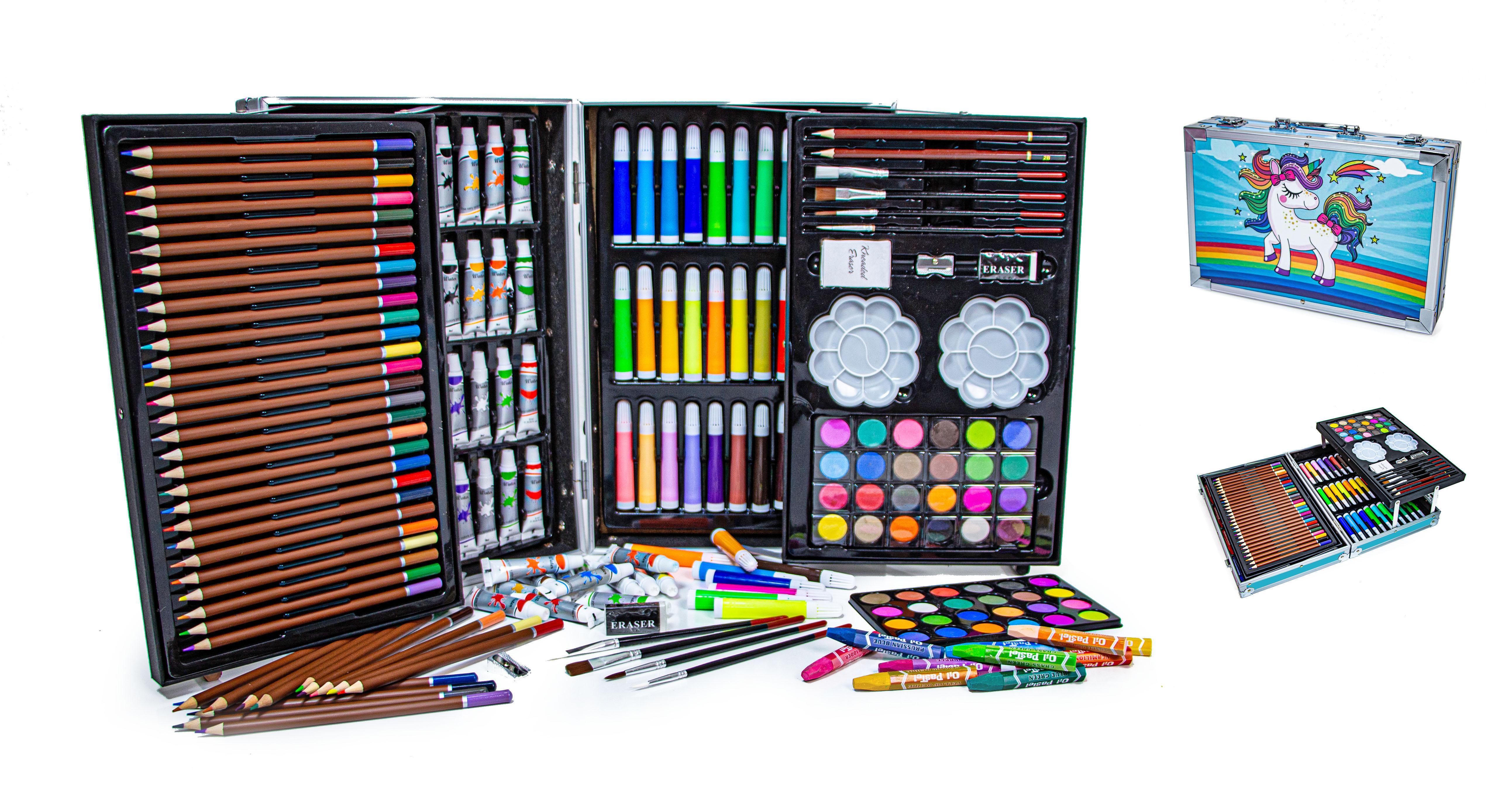 Набор для рисования и творчества Blue Unicorn большой 144 предметов (2106382794) - фото 2 Набор для рисования и творчества Blue Unicorn большой 144 предметов (2106382794) - фото 2