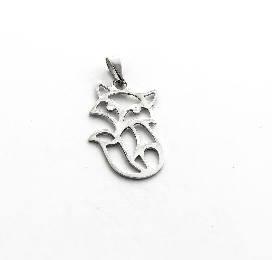 Кулон в виде лисы Maxi Silver 6220 (86220)
