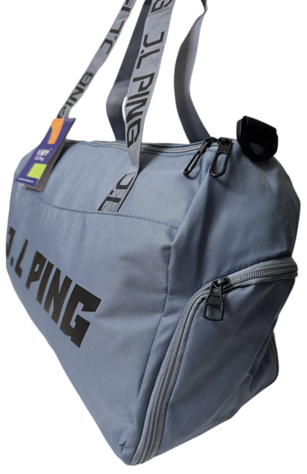 Сумка дорожня 50 л з боковими кишенями та з довгим ремінем через плече Синій (4200) - фото 2 Сумка дорожня 50 л з боковими кишенями та з довгим ремінем через плече Синій (4200) - фото 2