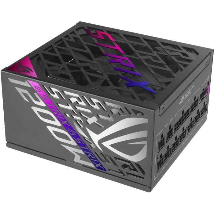 Блок питания Asus ROG Strix 1200W Platinum ROG Equalizer ATX 3.1 с вентилятором 135 мм Black (90YE00W6-B0NA00)