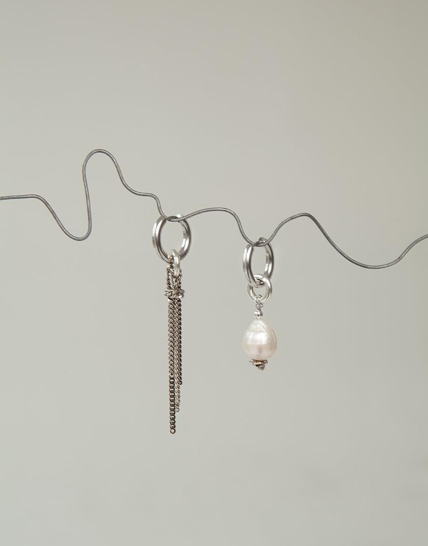 Сережки Magali Silver жіночі SAMOKISH срібні One size