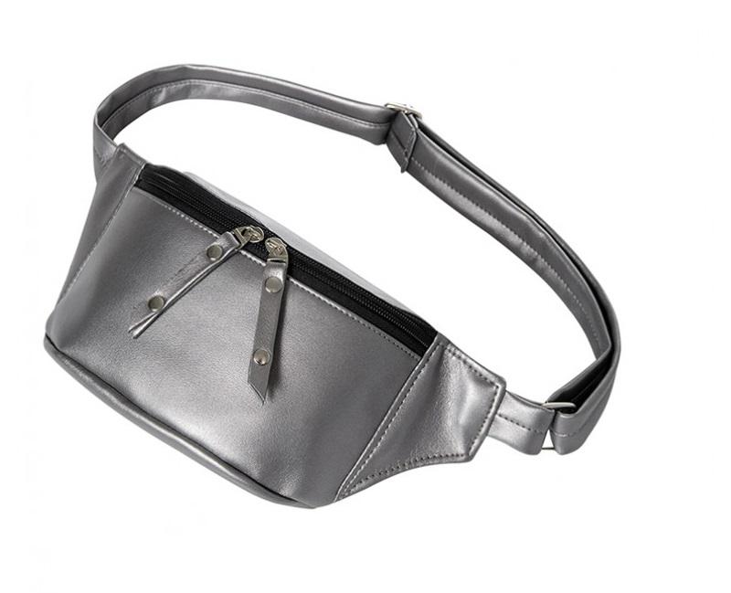 Сумка-бананка Sambag Tirso MTH Металик (80131204)