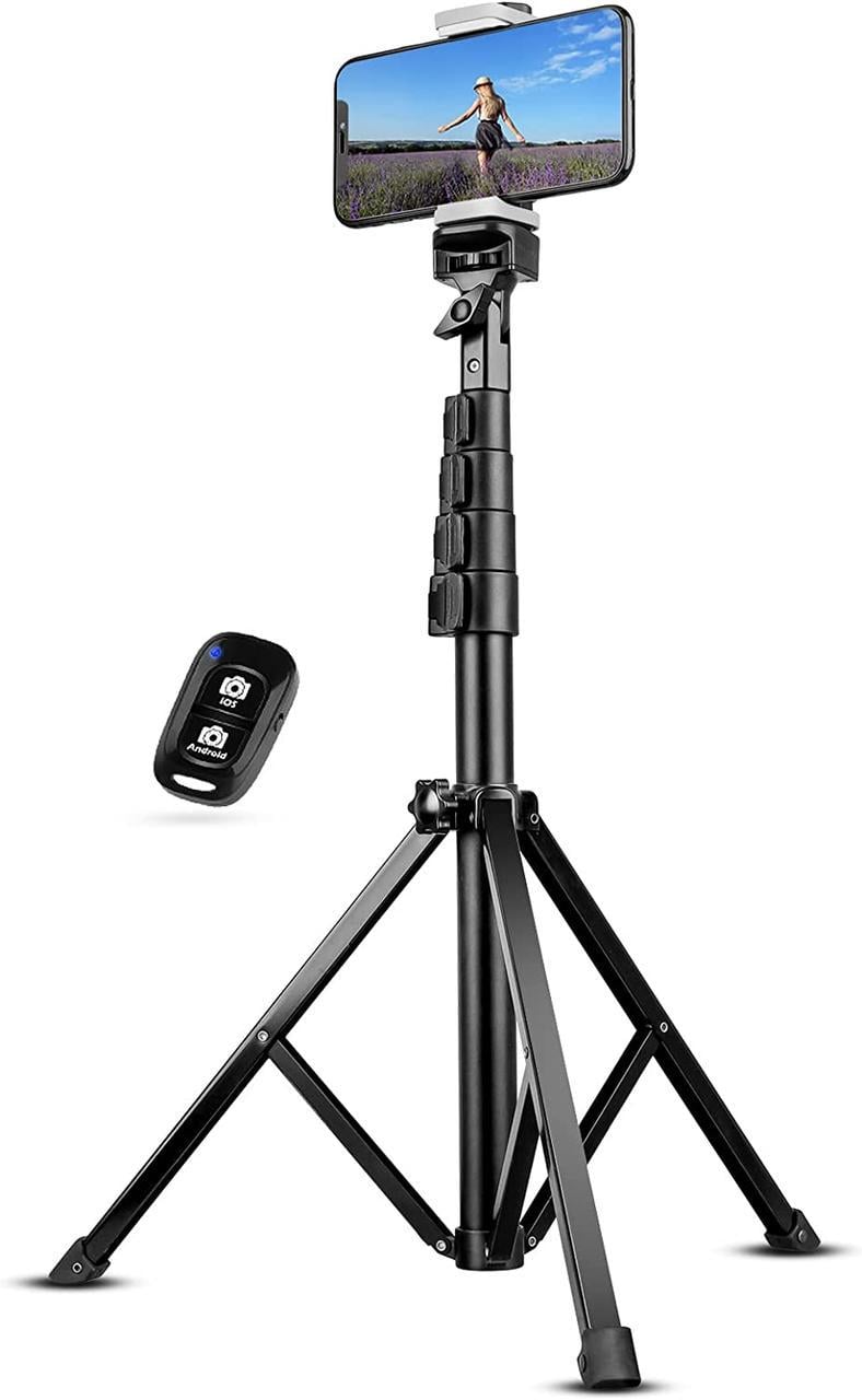 Штатив для селфи-палки UBeesize TCB001 выдвижная 62-дюймовая