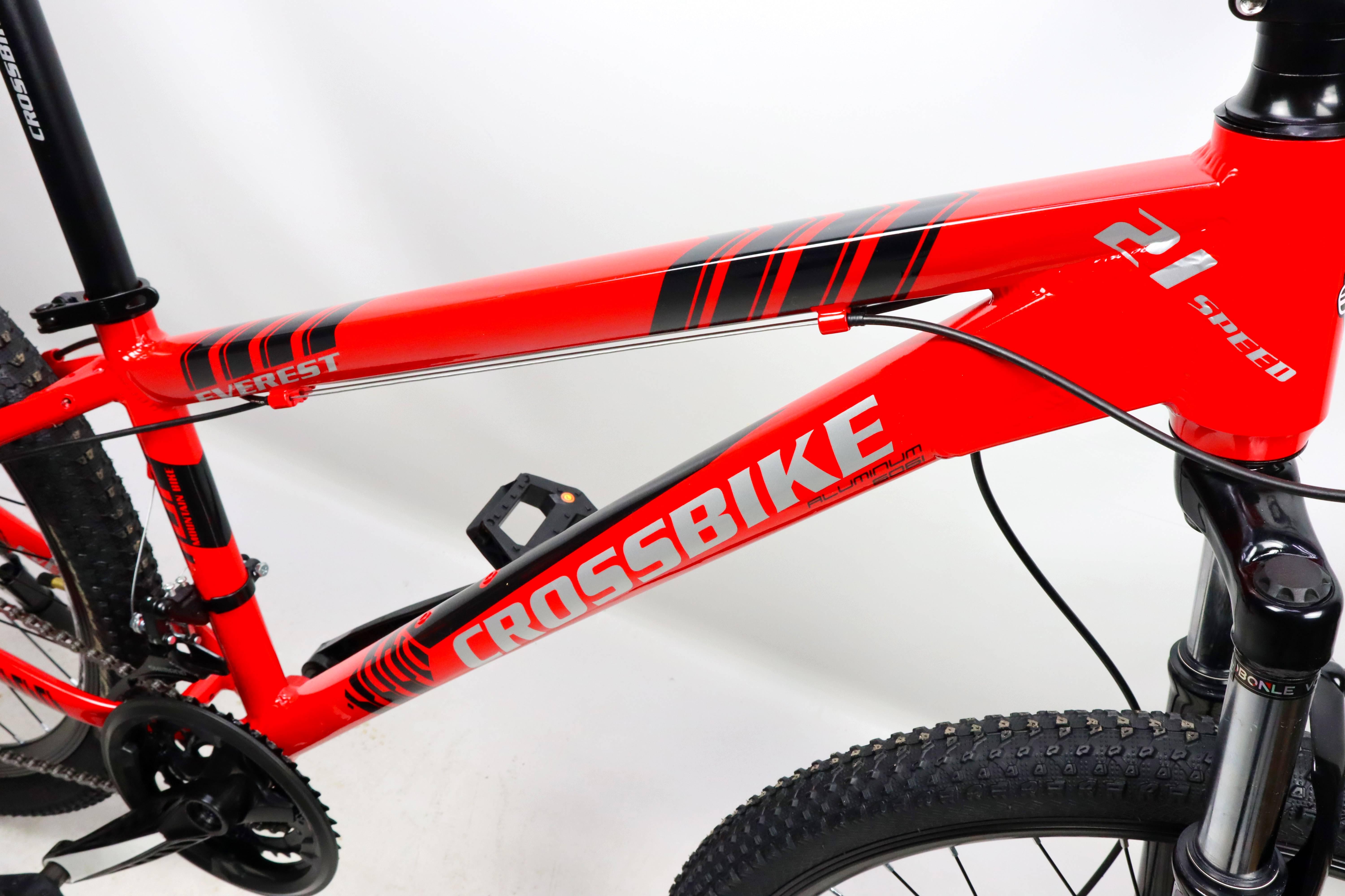 Велосипед CrossBike Everest 24"12" Красный - фото 3 Велосипед CrossBike Everest 24"12" Красный - фото 3