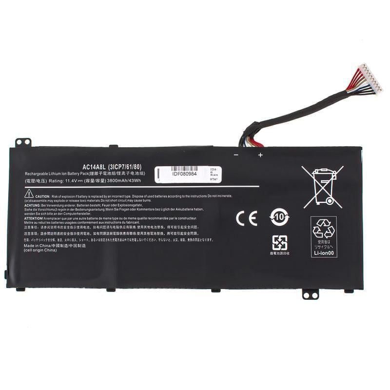 Аккумулятор для ноутбука Acer Aspire VN7-591 series 3800 mAh 11,4V (125482) Аккумулятор для ноутбука Acer Aspire VN7-591 series 3800 mAh 11,4V (125482)