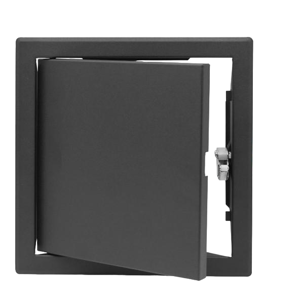 Люк ревизионный для внутренних работ металлический Europlast RLMP2020A click 200x200 мм Антрацит (183829)