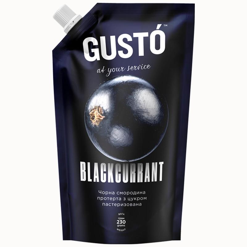 Смородина перетерта Gusto дой-пак 0,230 г