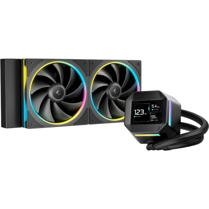 Система водяного охлаждения Deepcool LM240 120 мм ARGB Black (R-LM240-BKDMMC-1)