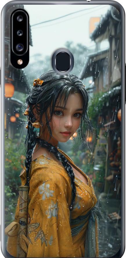 Чехол на Samsung Galaxy A20s A207F Anime-girl (6133u-1775-42517) Чехол на Samsung Galaxy A20s A207F Anime-girl (6133u-1775-42517)