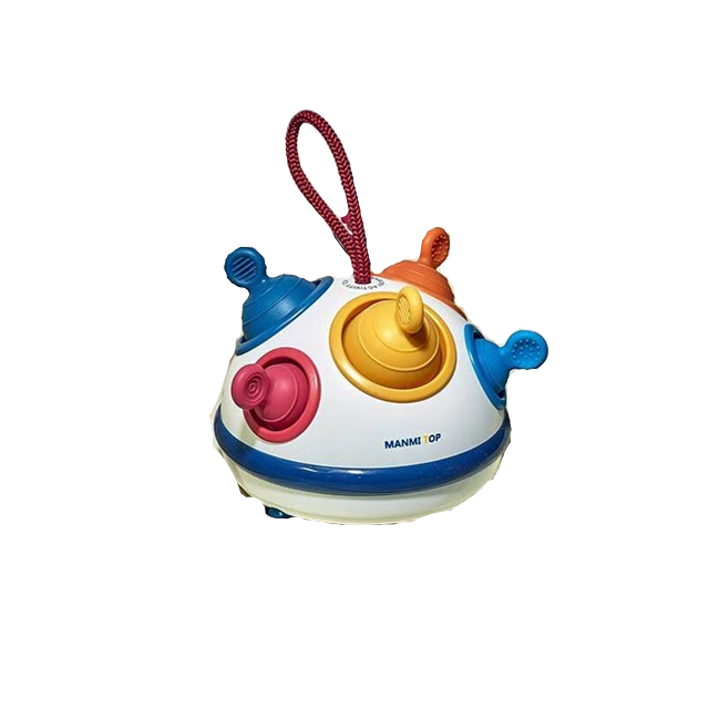 Игрушка для малышей развивающая MT 033576/60 резиновые элементы/спинер/шарики на веревках в коробке (23451265)