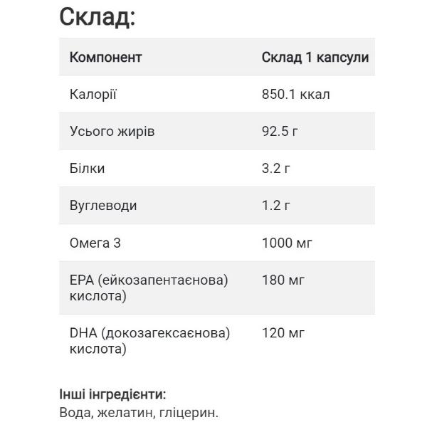 Омега 3 Sunny Omega-3 1000 мг 100 капс. (000022444) - фото 2