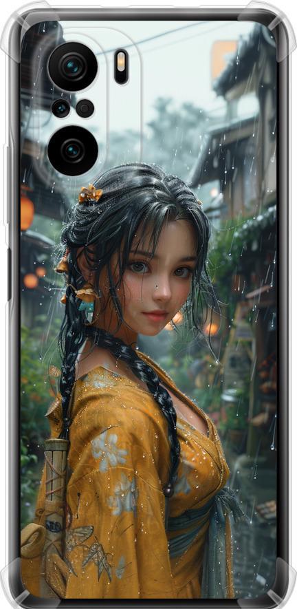 Чехол на Xiaomi Poco F3 Anime-girl (6133sp-2280-42517)