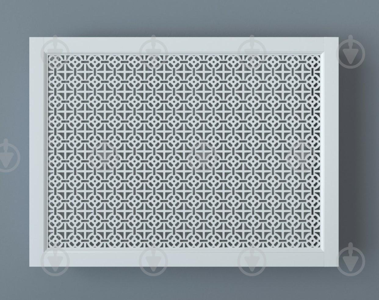 Экран-решетка декоративная на батарею отопления R20-F100 Белый (25074328) - фото 2 Экран-решетка декоративная на батарею отопления R20-F100 Белый (25074328) - фото 2