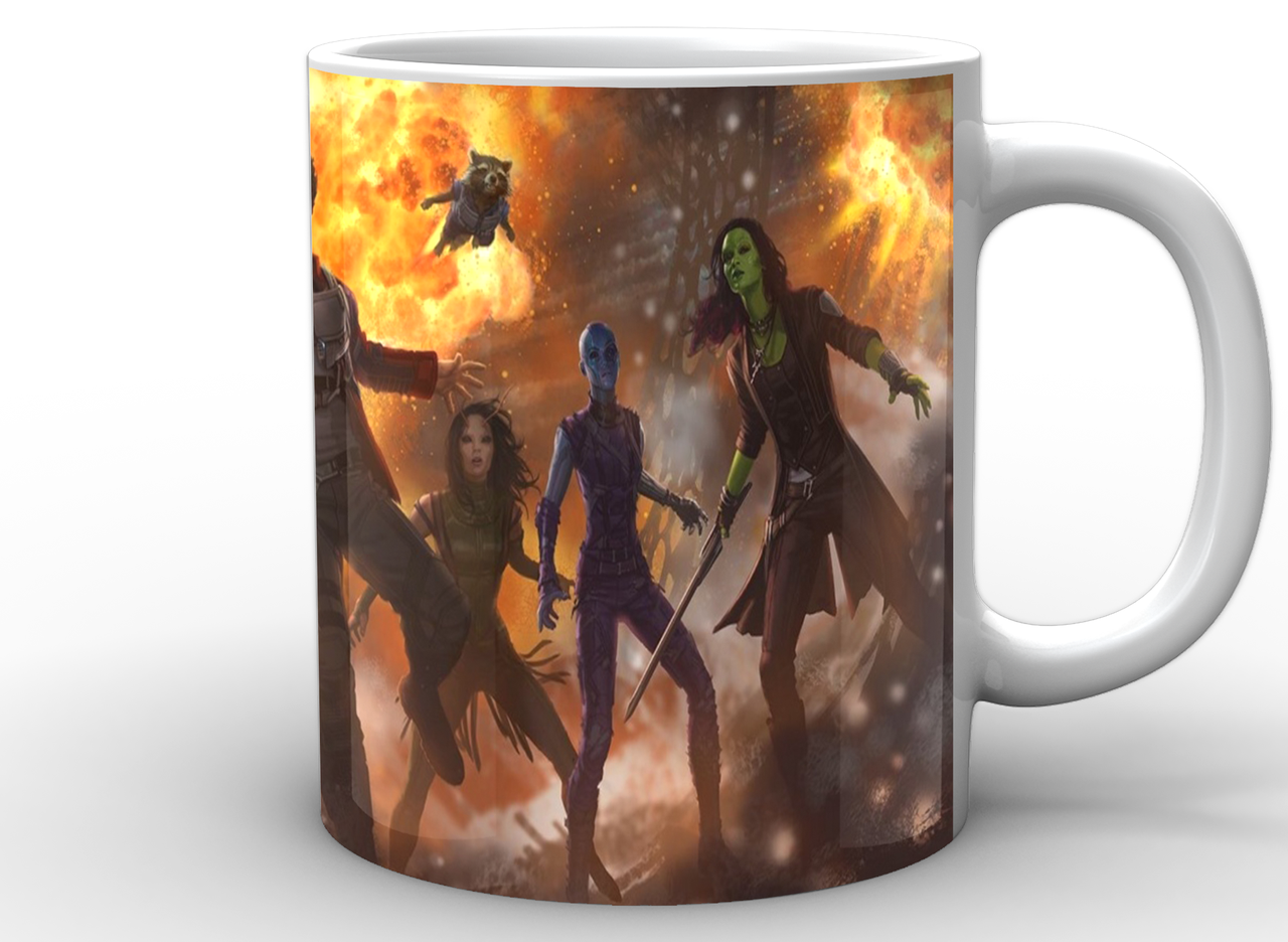 Чашка GeekLand Guardians of the Galaxy scene 330 мл (GG.02.007)