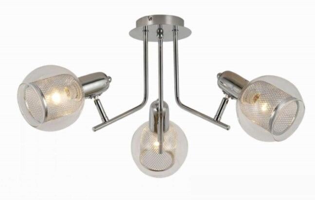 Люстра Blitz 1601 61x26 см Сіро-прозорий (1601-43)