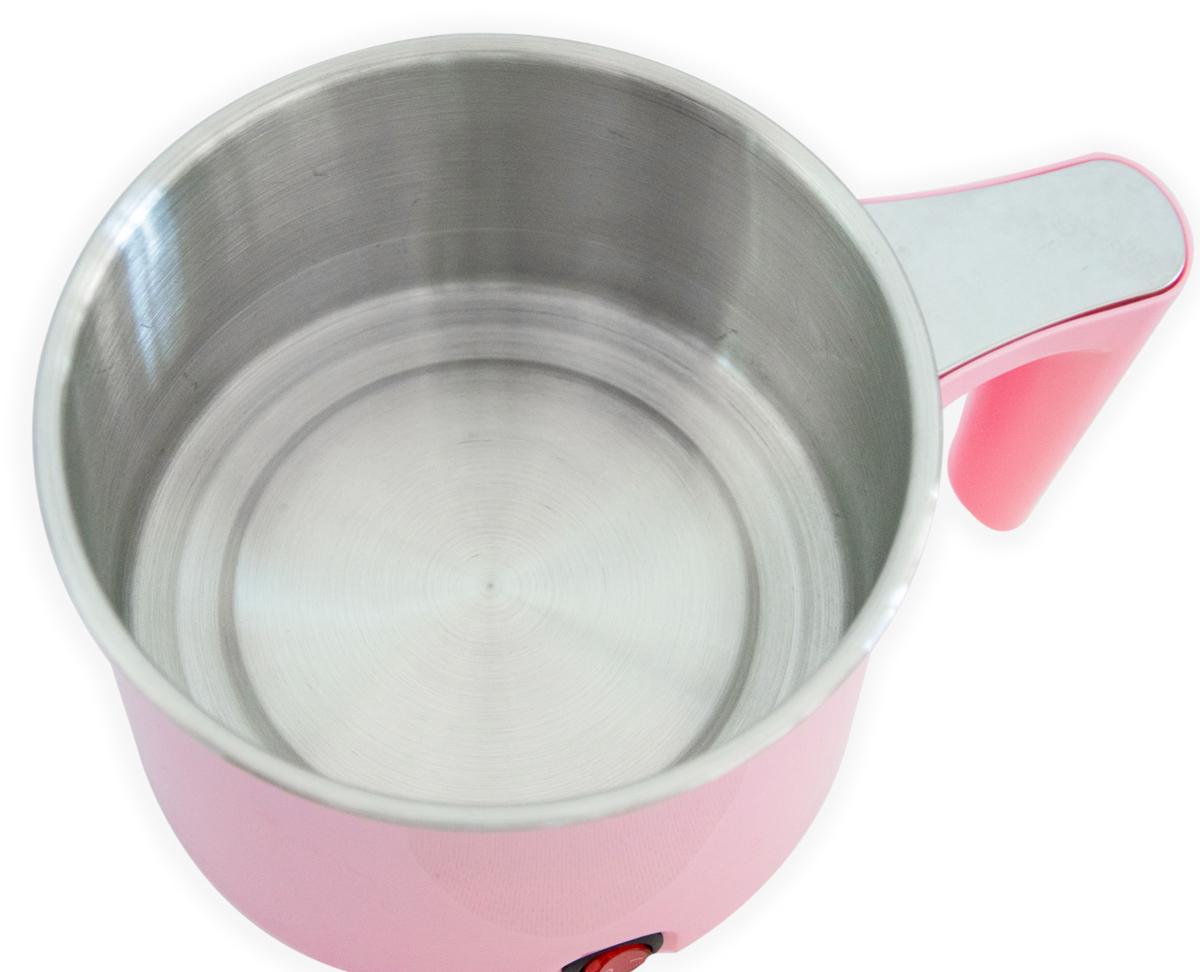 Электрокастрюля для путешествий Cooking Pot YS-402 1,5 л 600 W Розовый (1009574-Pink) - фото 4