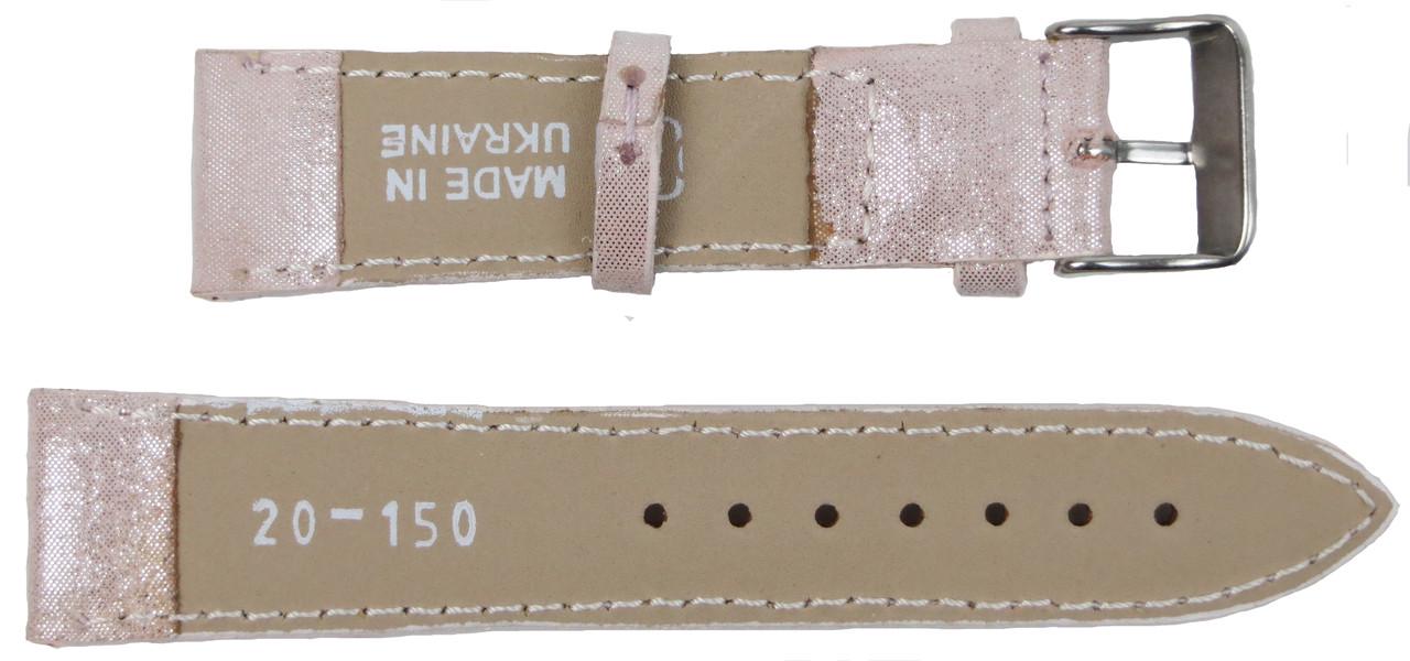 Ремешок из кожи для часов Mykhail Ikhtyar 20 мм Бежевый - фото 2 Ремешок из кожи для часов Mykhail Ikhtyar 20 мм Бежевый - фото 2