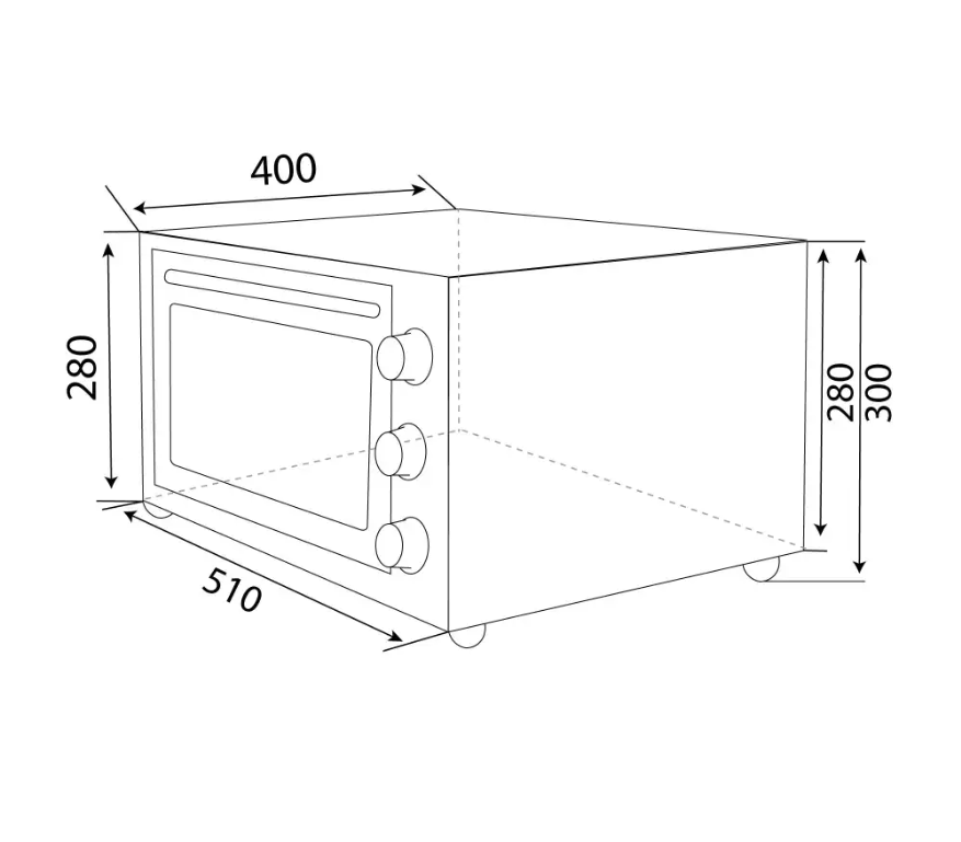 Електрична піч Ventolux KARINA - фото 2 Електрична піч Ventolux KARINA - фото 2